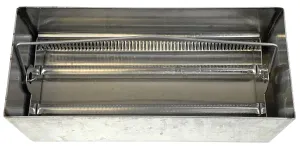 Eisco BI0106B Aluminum Staining Rack for 50 Slides with Handle, 2 of 4