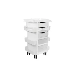 TrippNT Core DX Cart with Sliding Door, Railtop & Locking Drawers for Laboratory Storage, 6 of 8
