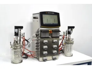 Sartorius Stedim Biostat B Twin Jacketed Autoclavable Benchtop Bioreactor Controller with 2 L Glass Vessels, 3 of 39