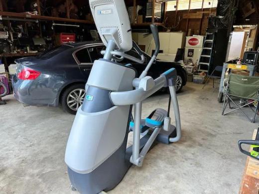 Precor AMT-885 Open Motion Elliptical Trainer with P80 Console-cover