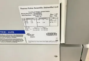 Thermo Scientific TSX40086A & TSX50086D Ultra-Low Temperature Freezers with V-Drive Adaptive Control, 14 of 14