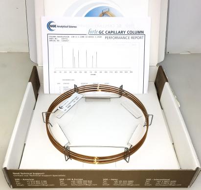 SGE BPX50 Capillary Column (30 m x 0.25 mm x 0.25 µm)-cover