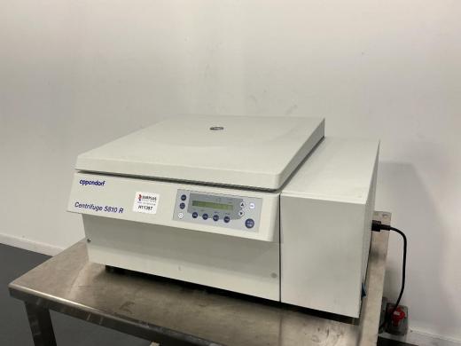 Eppendorf 5810R Refrigerated Benchtop Centrifuge with Digital Control, 14,000 rpm, 4x750 mL Capacity-cover