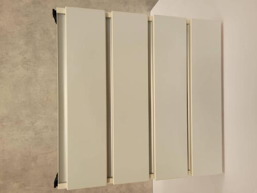 S+B 4 Drawer cabinet high white 600-cover