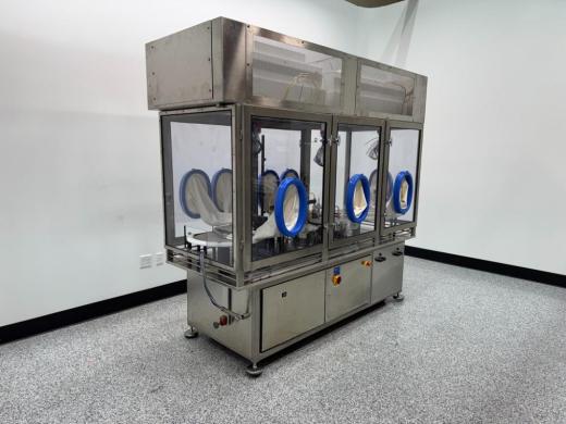 M&O Perry P1510 Vial Filling System Containment System with Integrated Touchscreen Control-cover