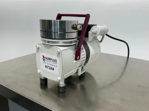 KNF Neuberger PM25589-022 Diaphragm Pump with IEC Motor for Laboratory Fluid Transfer, 2 of 3