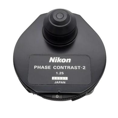 Nikon Phase Contrast Microscope Condenser 1.25 NA with 6-Position Turret-cover