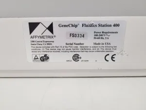 Affymetrix GeneChip Fluidics Station 450/400, 3 of 13