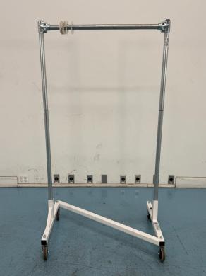 Z Frame Portable Coat Rack for Laboratory Use-cover