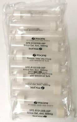 SiliCycle SiliaPrep SPE-R10030B-06P Silica Gel SPE Cartridge 40–63 µm (Box of 50)-cover
