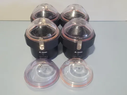 Set of 4 JOUAN/THERMO M4 Centrifuge Cups