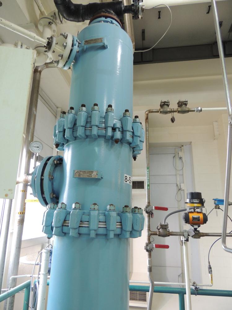 Ceramic Coating Scrubber Column for Laboratory Gas Absorption and Filtration