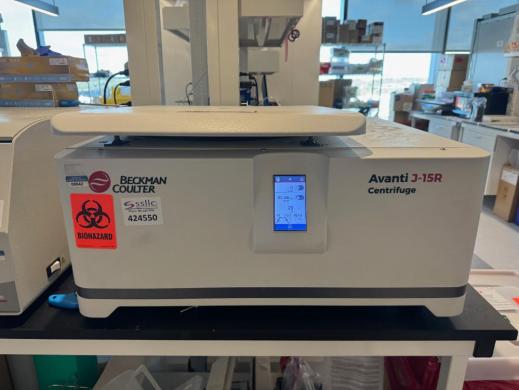 Beckman Coulter Avanti J-15R IVD Refrigerated Benchtop Centrifuge-cover