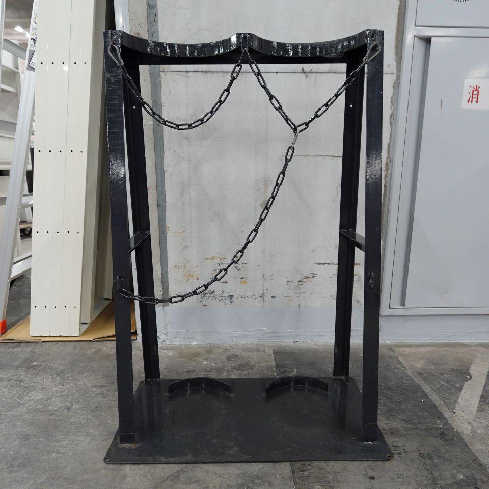 Fuji Cylinder Stand Model 5396 with Dimensions W70×D35×H100cm