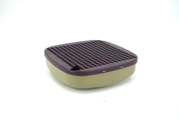 GE Frac 950 Rack B Violet Adapter Holder for 16 × 15-Position 12 mm Tubes-cover