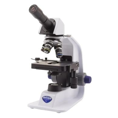B-150 Monocular Brightfield Microscope with 600x Magnification and Rechargeable Battery-cover