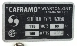 Caframo RZR 50 Overhead Stirrer with Stand, 5 of 6