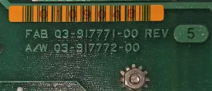 Varian 03-917770-00 CPU IBDH Motherboard for Varian Star 3400 GC, 7 of 7