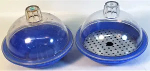 Nalgene 5315-0150 Autoclavable Polypropylene Vacuum Desiccator with Polycarbonate Cover (150mm ID), 4 of 6