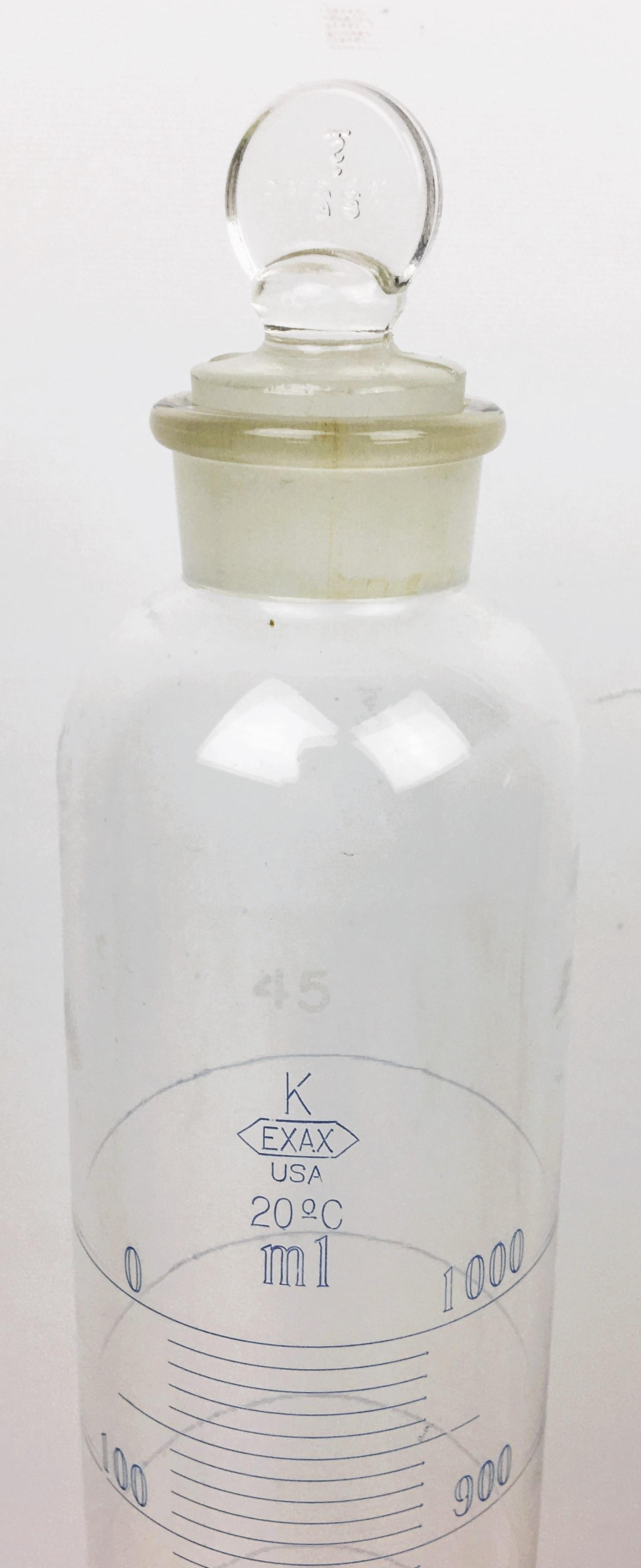 Corning 2982-1L EXAX Class B 1000mL Single Metric Scale Mixing Cylinder