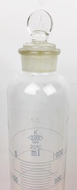 Corning 2982-1L EXAX Class B 1000mL Single Metric Scale Mixing Cylinder-cover