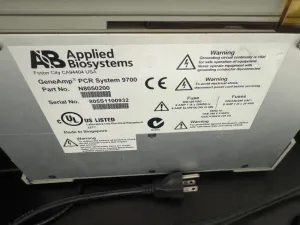 Applied Biosystems GeneAmp PCR System 9700 96-Well Thermal Cycler for DNA Amplification, 3 of 3