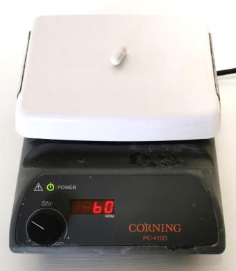 Corning PC-410D Digital Magnetic Stirrer with 5" x 7" Pyroceram Plate-cover