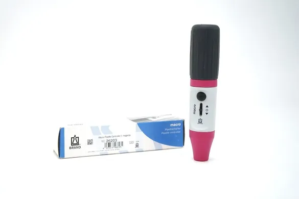 BRAND Macro Pipette Controller II Magenta 0.1–200 mL Pipette Aid 26203