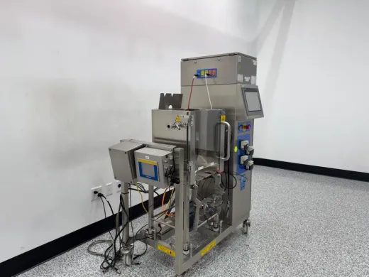 Pall STR50 Single-Use Stainless Steel Bioreactor with Integrated Siemens SIMATIC HMI and Hamilton Arc View Control