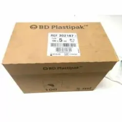 BD Plastipak 5 mL Syringes Box, 3 of 4