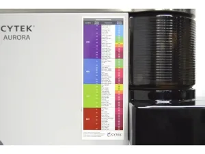Cytek Aurora Spectral Flow Cytometer, 4-Laser, 48-Channel, 51-Detector with ASL Loader, 6 of 13