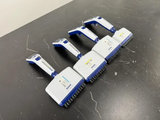 Rainin E4 XLS Digital Multichannel Pipette Set (4 Units) with 20–1200 µL Volume Range