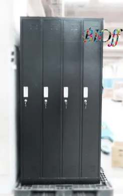 ITC SY2020-4BD Black Steel 4-Person Locker