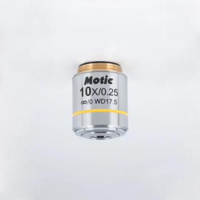 MOTIC LM Plan Achromatic 10X/0.25 Microscope Objective Lens for BA310MET Series-cover