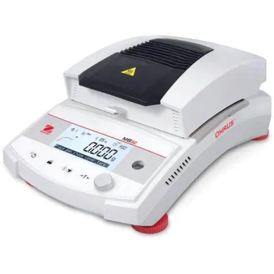 Ohaus MB62 Moisture Analyzer with Carbon Fiber Heating and 5" LCD Display