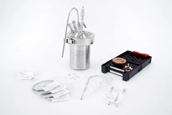 PARR 599HC High-Pressure Autoclave, 200 bar, 21 L, Pressure Gauge and Accessories (2021)