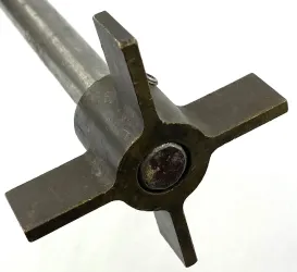Radial Flow Crossed Blade Impeller for High-Speed Low Viscosity Mixing, 3 of 3