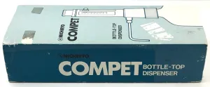 Nichiryo Compet Adjustable Bottle-Top Dispenser 10–50 mL for Precise Reagent Dispensing, 8 of 8