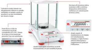 Pioneer PX 124 Ohaus Analytical Balance, 3 of 6