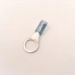 TE Connectivity 320575 PIDG Ring Tongue Terminal, 16-14 AWG, #5/16 Stud Size, 6 of 9