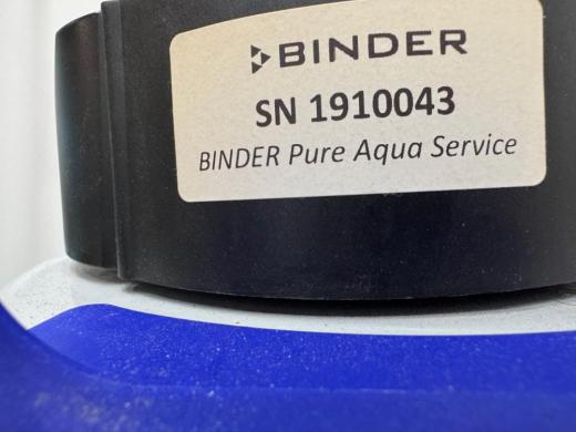 Binder Pure Aqua Service Water Filter for Laboratory and Industrial Use-cover