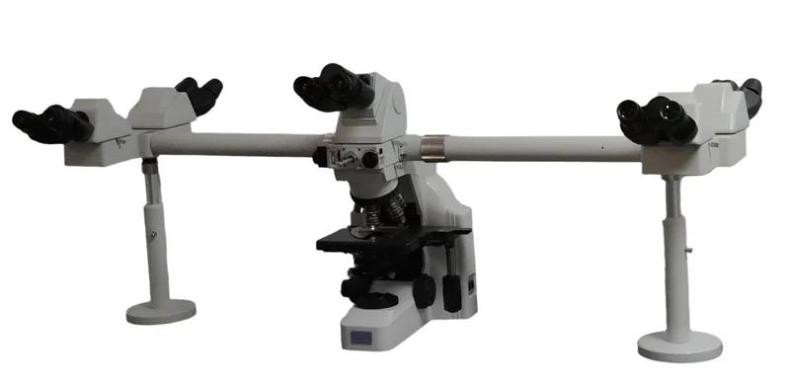 Nikon Eclipse E400 Multihead Compound Microscope with Teaching System-cover