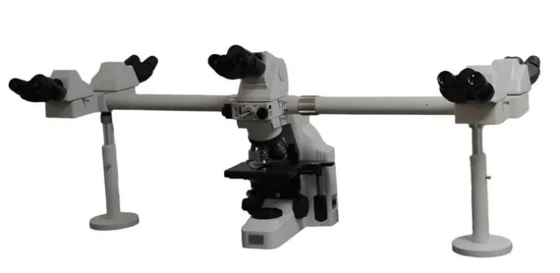 Nikon Eclipse E400 Multihead Compound Microscope with Teaching System