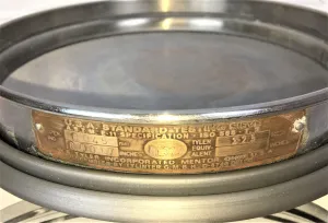 Haver Boecker 8" Stainless Steel Half-Height Air Jet Test Sieve, 45μm Aperture, 3 of 3