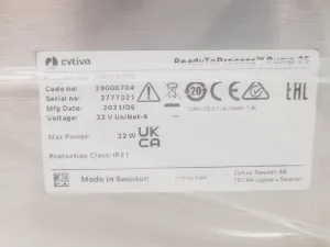 Cytiva ReadyToProcess Pump25 Lab Peristaltic Pump, 7 of 15