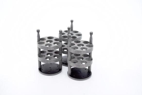 Hettich 5121 7 × 12 mL Adapter for Rotor 4446, Set of 3-cover