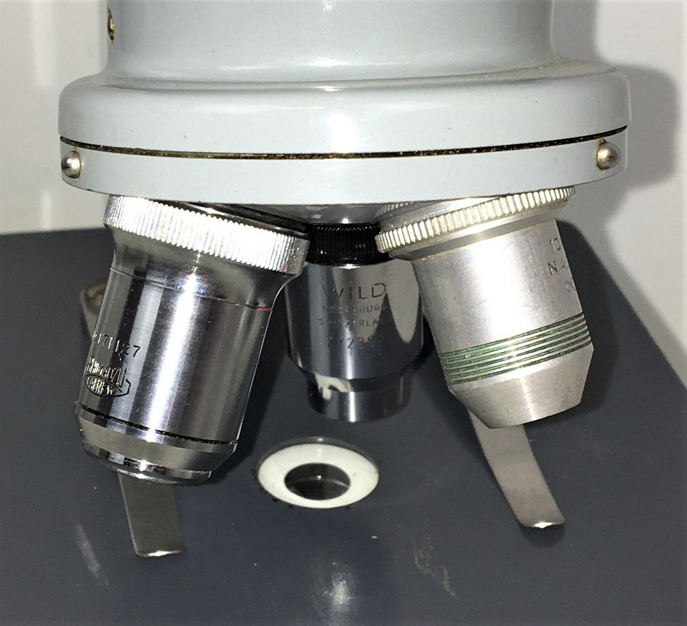 American Optical Sixty Monocular Microscope (100X to 1000X)