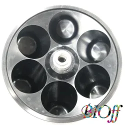 Beckman JA-14 Fixed-Angle Centrifuge Rotor, 6 × 250 mL, 2 of 3