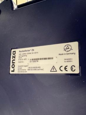 Lonza Nucleofector 2b Electroporation System for Efficient Cell Transfection-cover