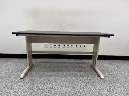 6-Foot Laboratory Bench with Durable Work Surface and Steel Frame-cover